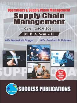 Supply Chain Management (OSCM - 206)(2019 PATTERN)