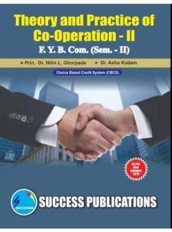 Theory and Practice of Co-operation-II (2019 pattern )