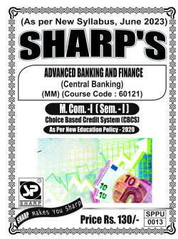 Advanced Banking & Finance (Central Banking)(2023 Pattern)
