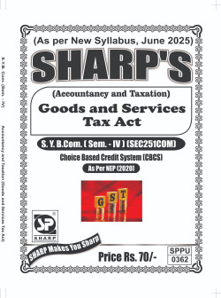 SYBCOM, Sem-IV, Googs& ServicesTax Act_PU-0362
