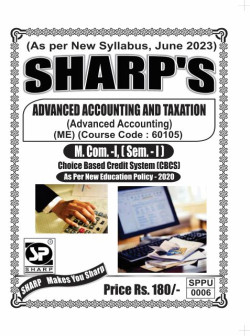 Advanced Accounting And Taxation -Advanced Accounting (2023 Pattern)