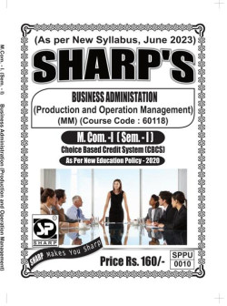 Bsiness Administration ( Production and Operation Management)(2023 Pattern)