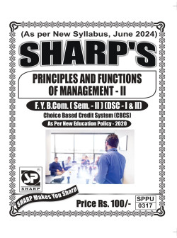 Principles and Functions of Management – II (2024 - Pattern)