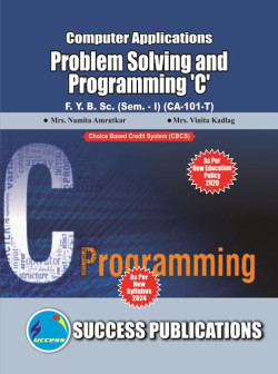 Computer Applications- Problem Solving & Programming 'c'