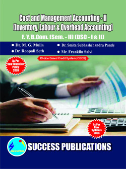 Cost and Management Accounting - II (Inventory, Labour and Overheads Accounting) (2024 - Pattern)