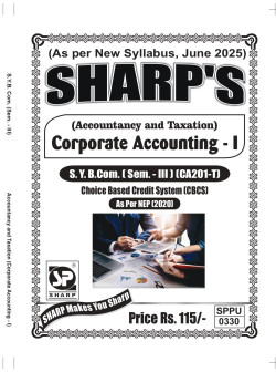 Accountancy and Taxation -Corporate Accounting- I (2025 - Pattern)