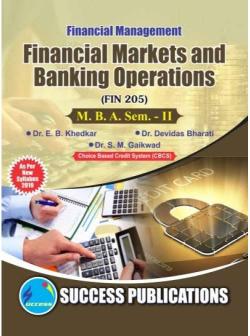 Financial Markets & Banking Operations ( FIN - 205) (2019 PATTERN)