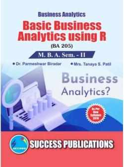 Basic Business Analytics using R ( BA 205 )( 2019 PATTERN)
