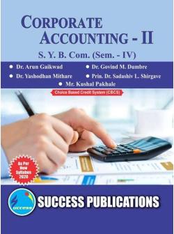 Corporate Accounting -II
