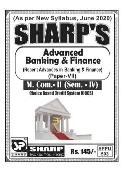 Advance Banking & Finance ( Recent Advance in Banking& Finance In India)(2020 Pattern)