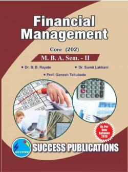 Financial Management (202) (2019 Pattern )