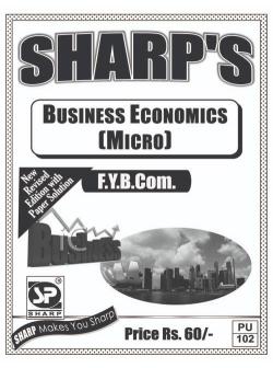 Business Economics (2013 Pattern)