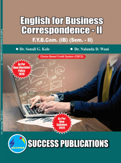 English for Business Correspondence - II(2024 - Pattern)